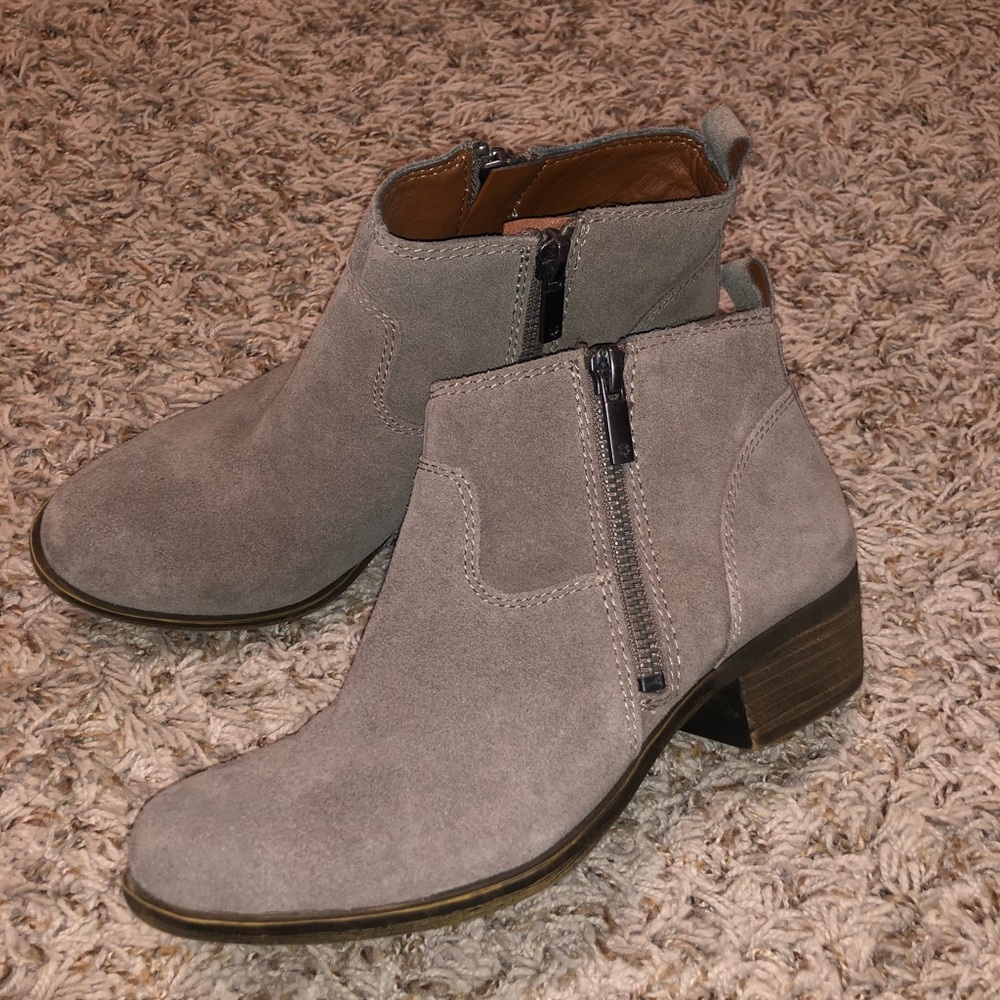 Lucky Brand Basel Suede Bootie